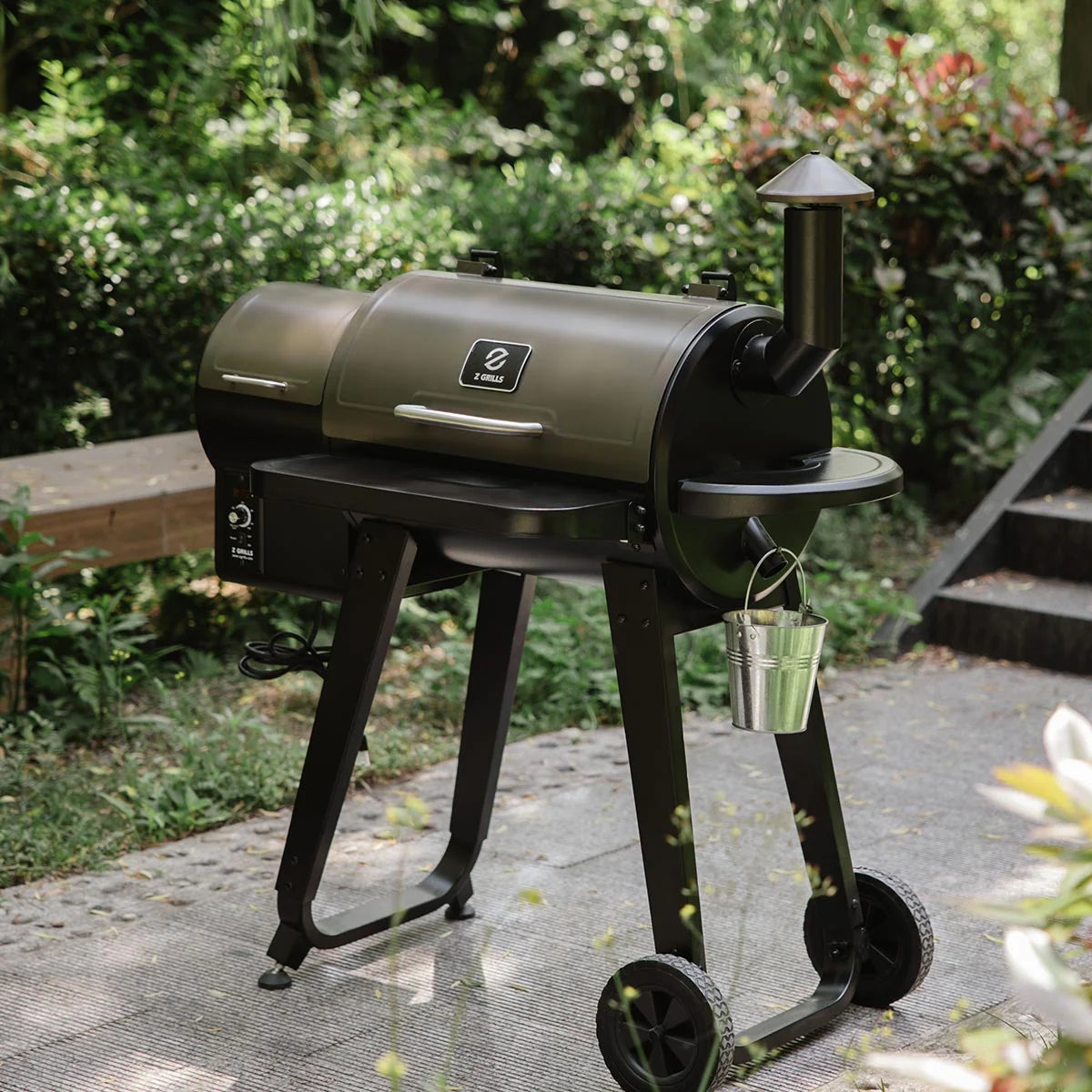 450A PID 8 in 1 BBQ Pellet Grill & Smoker