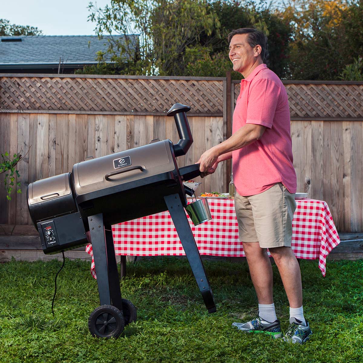 450A PID 8 in 1 BBQ Pellet Grill & Smoker