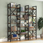 Tribesigns Bookshelf, 59" Triple Wide 5-Shelf Bookcase Display Rack