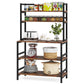 Tribesigns Kitchen Baker's Rack, 5-Tier Freestanding Kitchen Utility Storage Shelf