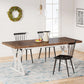 Tribesigns Dining Table, Farmhouse 70.8" Kitchen Table for 6 People