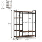 Tribesigns Freestanding Closet Organizer, Portable Garment Rack