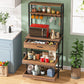 Tribesigns 5-Tier Kitchen Baker's Rack with Power Outlets, Drawer & Sliding Shelves