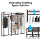 Tribesigns Freestanding Closet Organizer, Large Garment Clothes Rack