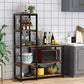 Tribesigns Kitchen Baker's Rack, 5-Tier Microwave Oven Stand Shelf