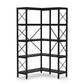 Tribesigns Corner Bookshelf, 5-Shelf Corner Etagere Bookcase, Corner Display Rack