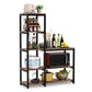 Tribesigns Kitchen Baker's Rack, 5-Tier Microwave Oven Stand Shelf